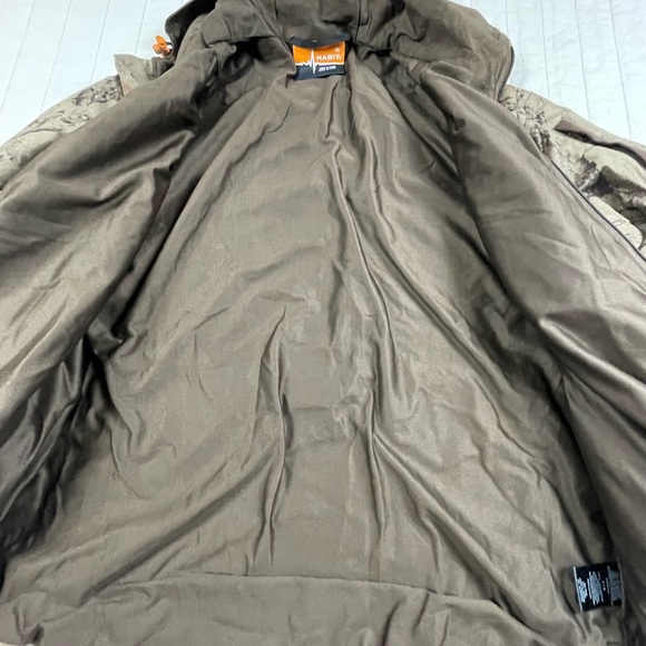 Habit Men's Camouflage Hooded Performance Jacket Large - Picture 3 of 13